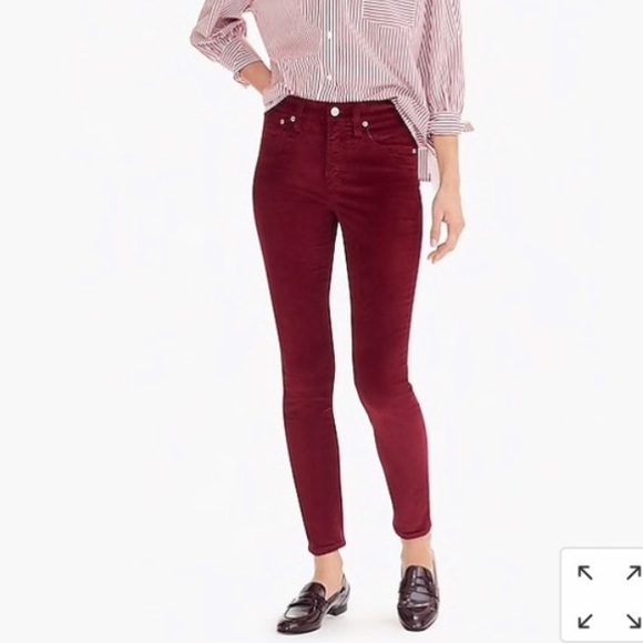 J. Crew Denim - J. Crew. 9” inch high rise tooth pick jeans